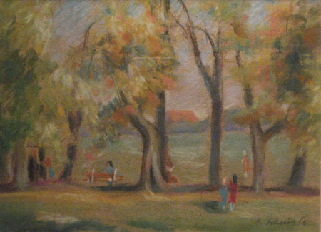 108 Im Park, 24 x 34#10020